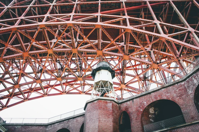 a tall structure with a clock on top