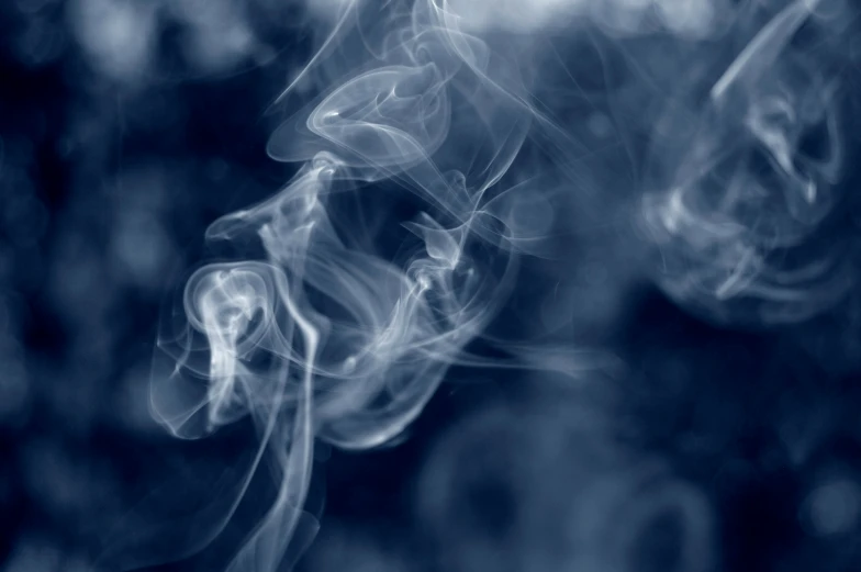 abstract smoke texture in black and white