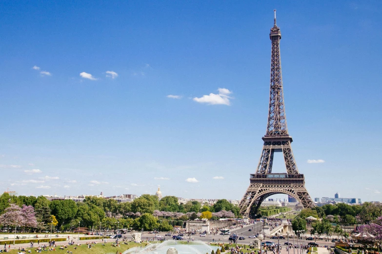 the eiffel tower is built in france