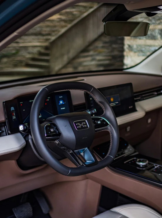 the interior of an all new lincoln motor corporation sedan