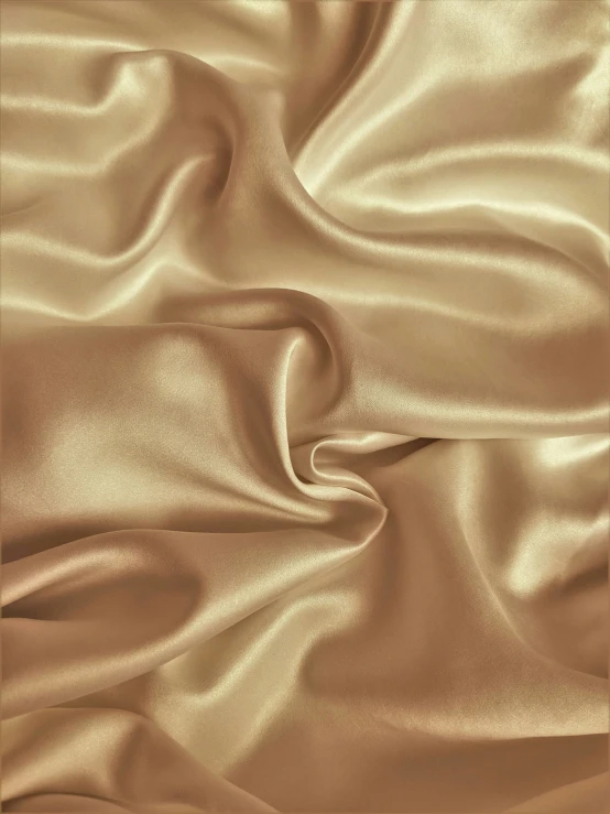 gold fabric, with the silk as a background