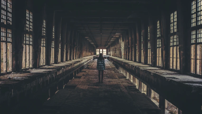 an empty room that looks almost to be deserted