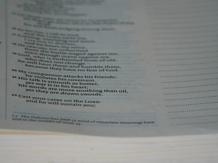 a closeup po of an open book with text on it