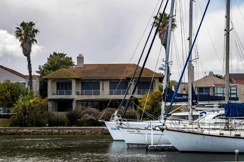 a couple of boats that are out in the water