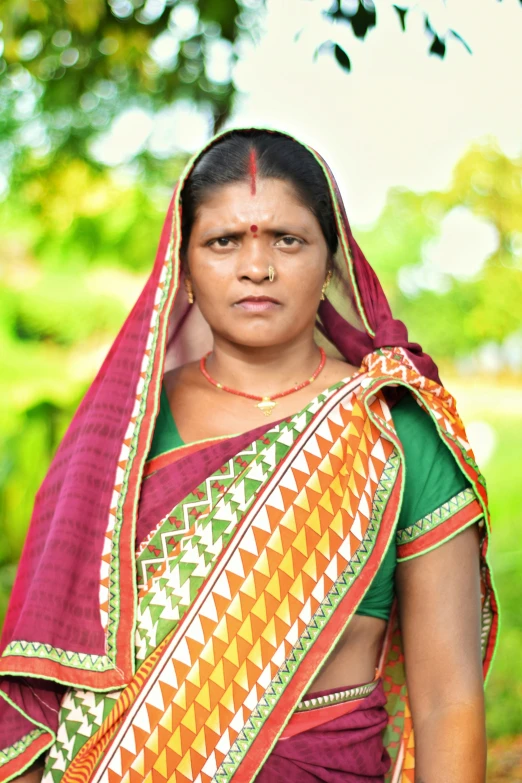 an image of a woman dressed in sari