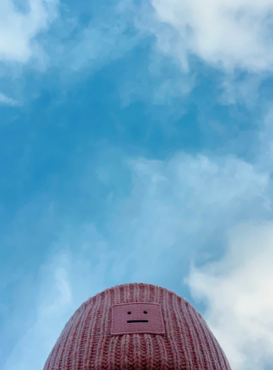 the image shows an unusual shape in the sky