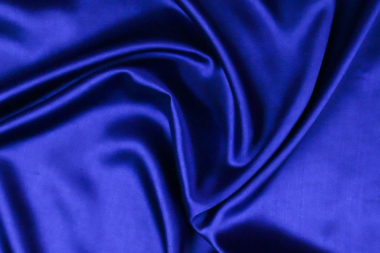 a close up po of blue fabric