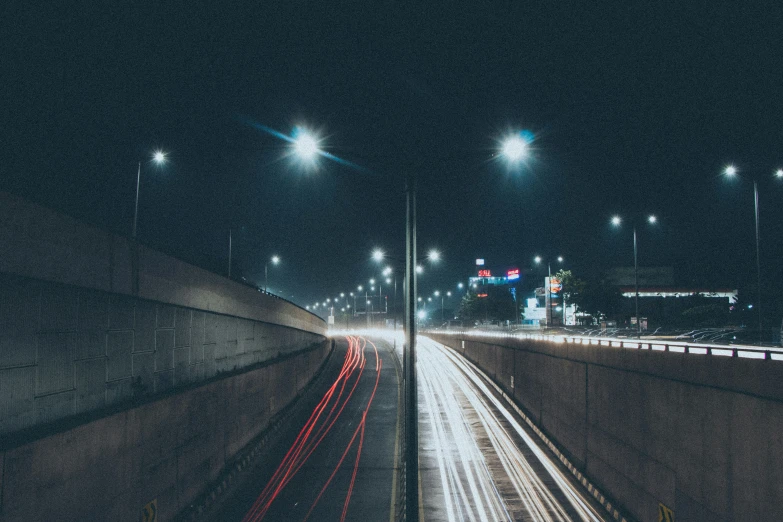 the view of an empty city street from inside a truck