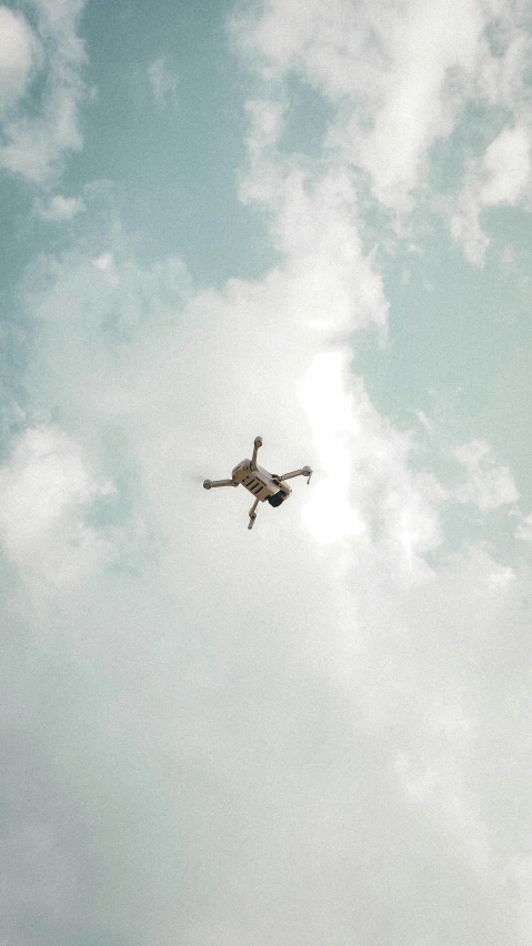 the large airplane is flying high into the sky