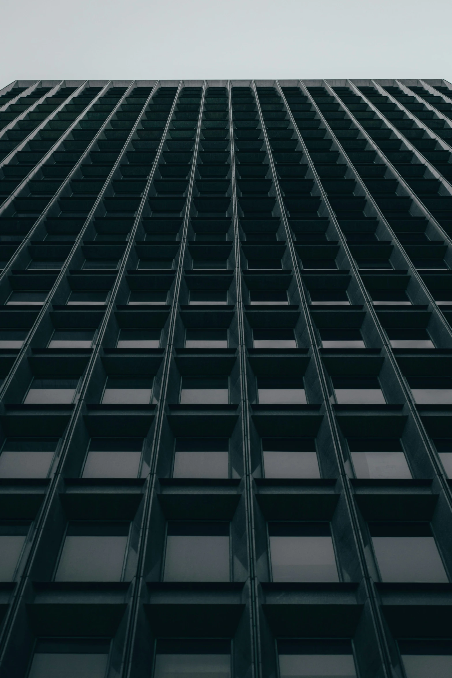 an image of an upward view of a building