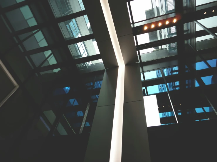 an image of inside a building taken from the ground