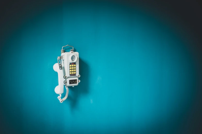 an aerial view of a medical device mounted on a wall