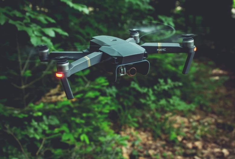 an image of a flying device in the air