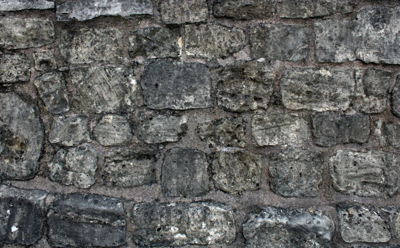 a piece of cement that has been made into a wall