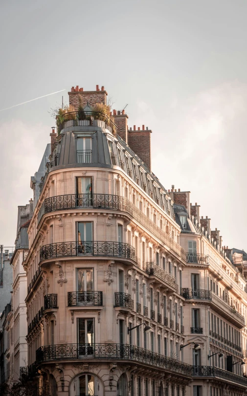 a very tall building with a steeple on top