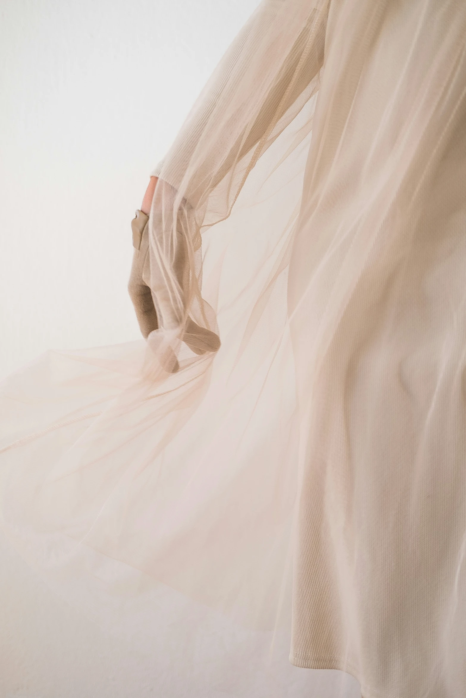 a close up of a dress on a string