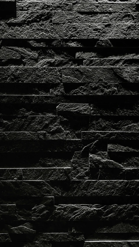 an image of a black and white brick wall background