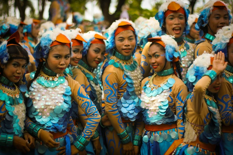 an image of a group of girls on parade