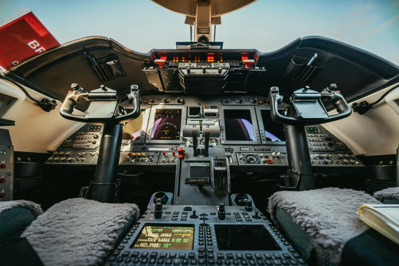 a po taken from the inside of an airplane