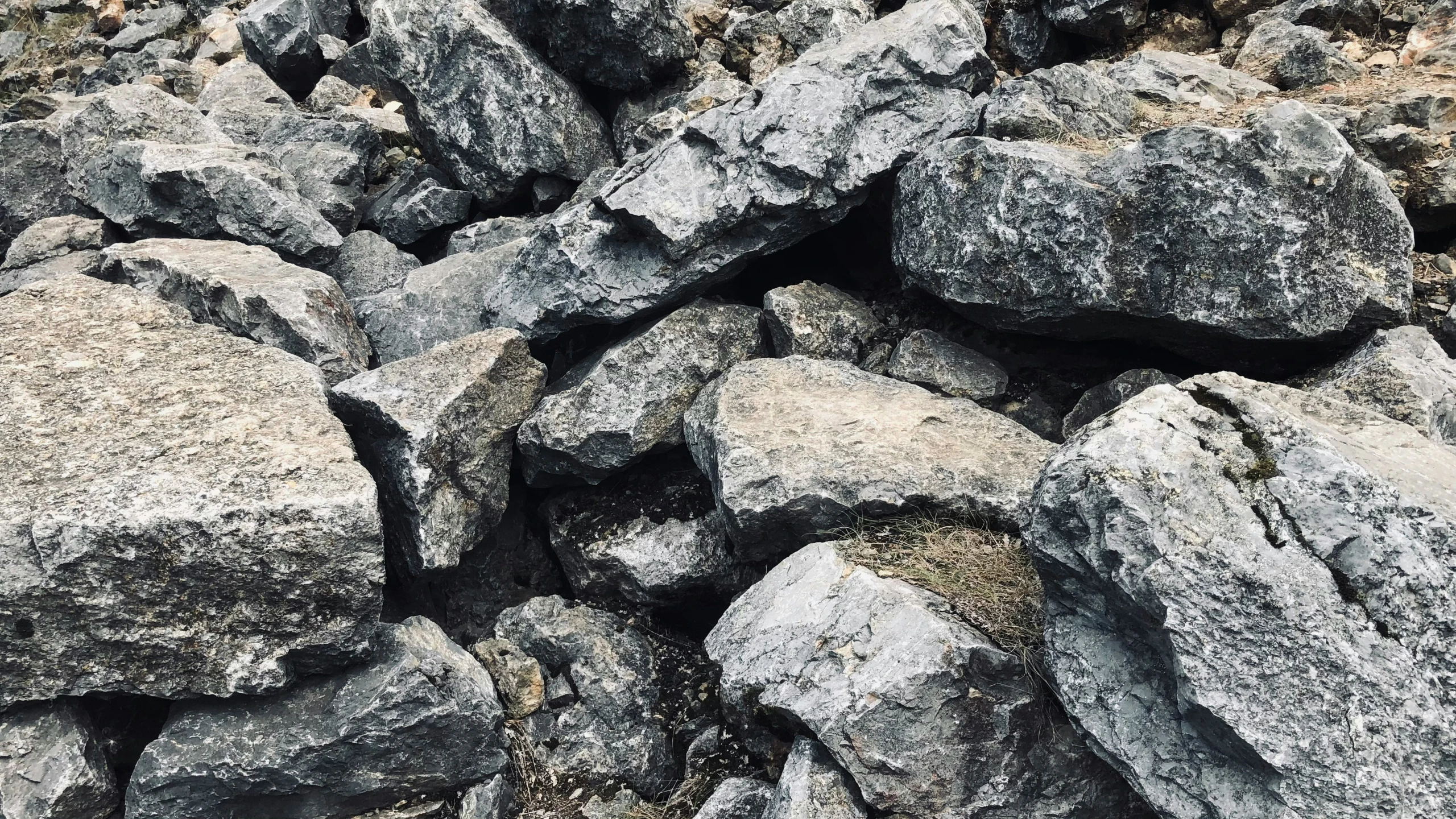 small group of rocks stacked on top of each other