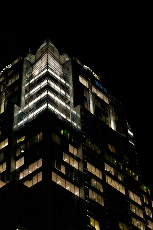 the light and windows of a large building