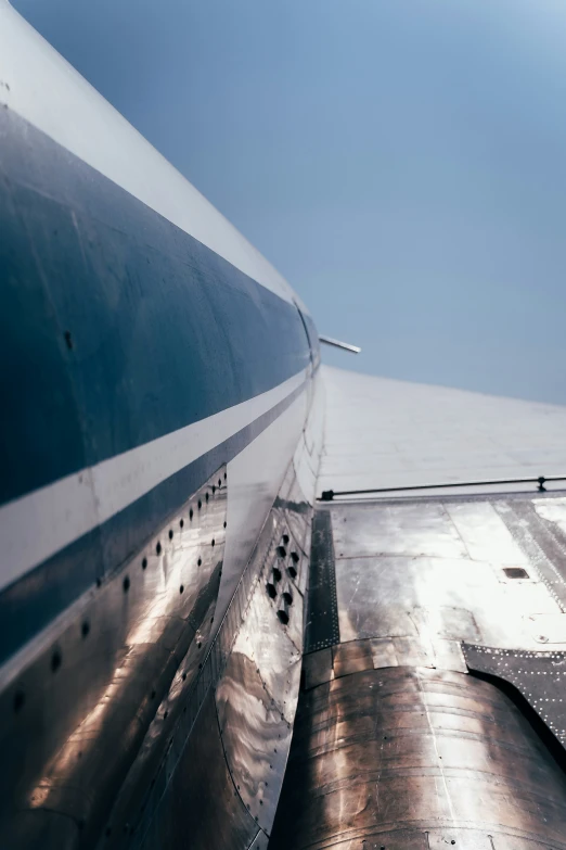 view from an airplane looking down on the wing