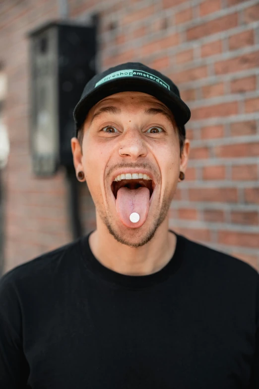 an image of a man making a silly face