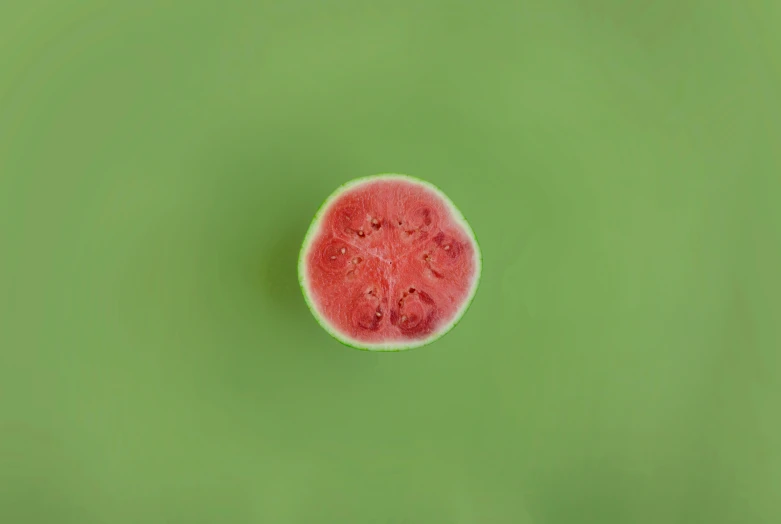 a slice of watermelon is shown in this picture