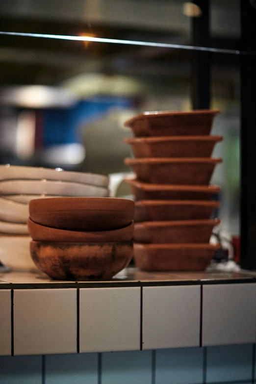 a table topped with different kinds of bowls