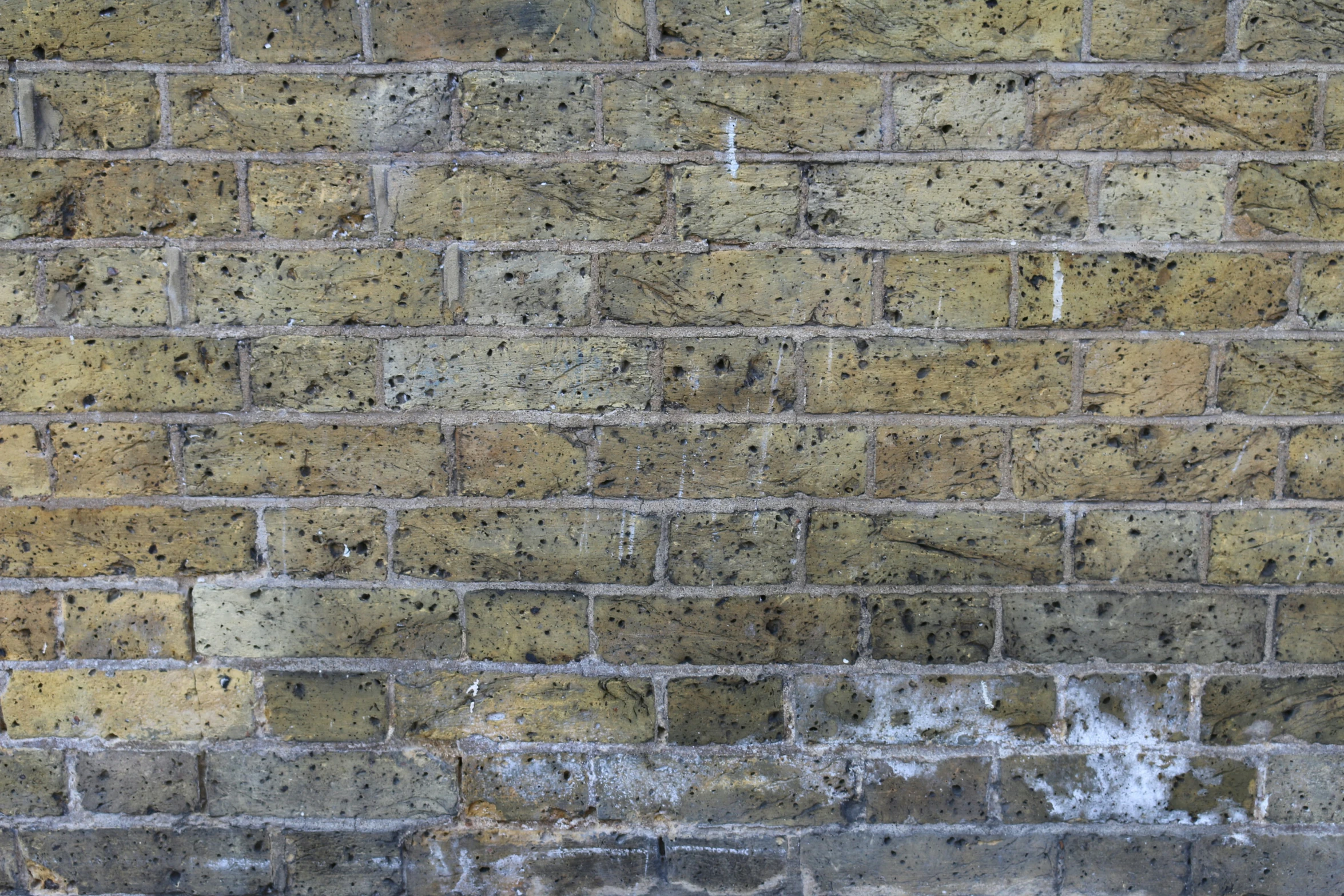 an image of a brick wall with little s