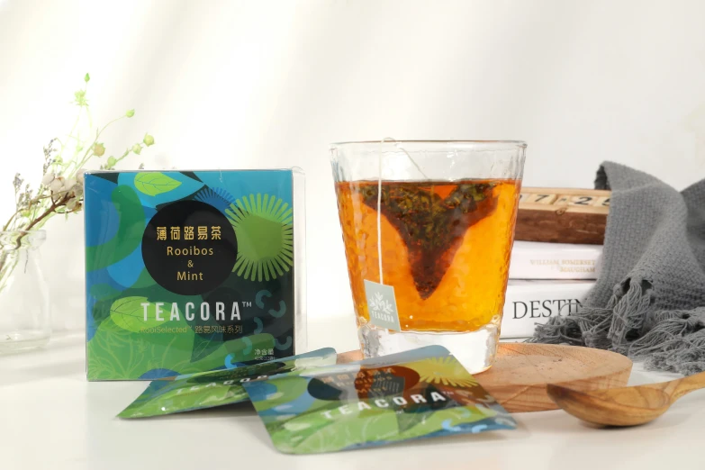 a variety of teas sitting on top of a table