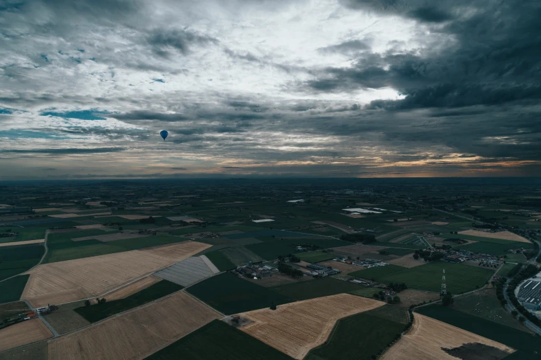 an image of a  air balloon flying in the sky