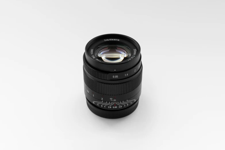 a lens is shown with a white background