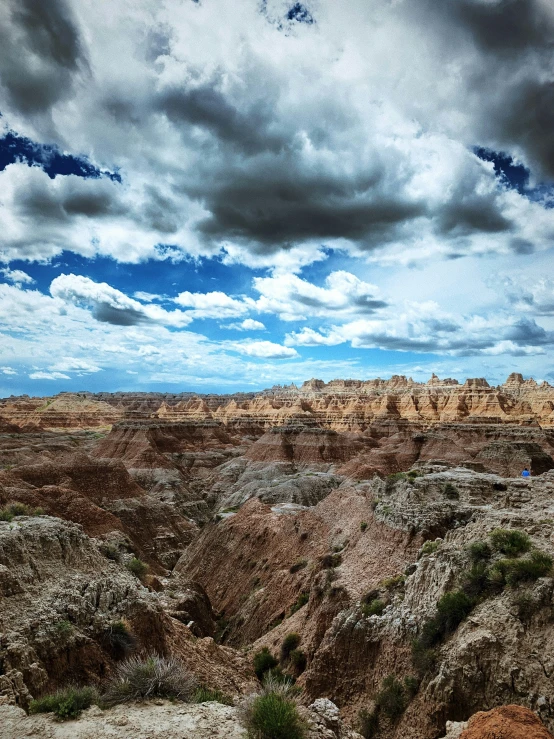 the landscape is mostly barren and sp in some places