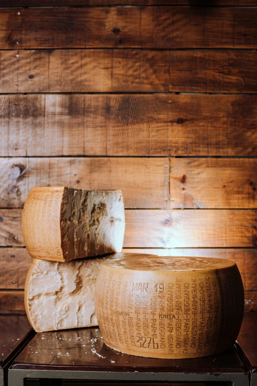 there is soing that looks like cheese on this counter