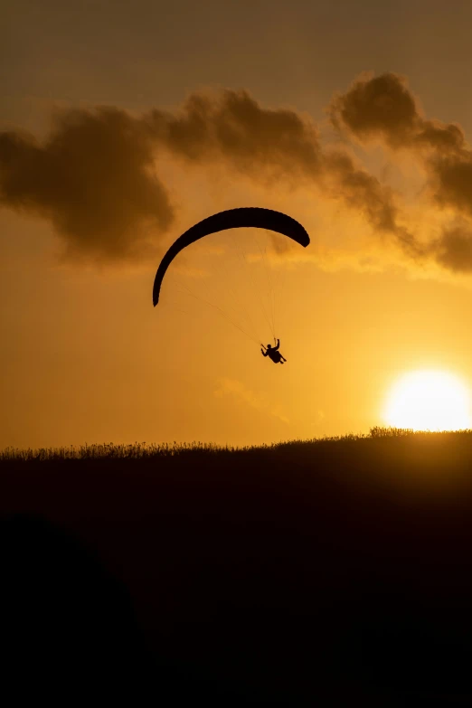 a kite is being flown by two people