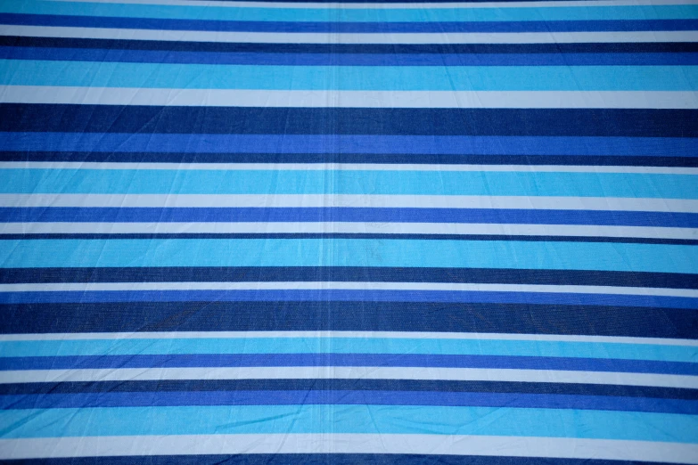 blue, white and black striped fabric with large ridges