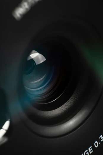 a close up view of an electronic camera