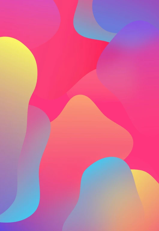 a purple pink and blue abstract design