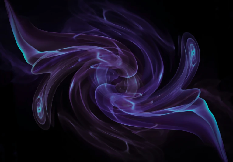 an abstract digital art work that is dark