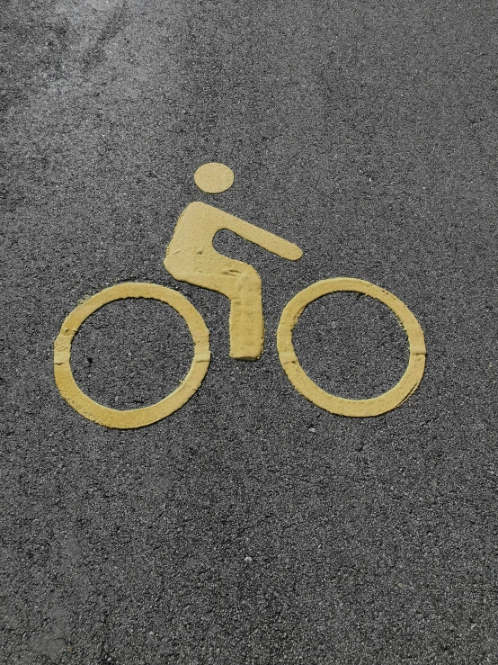 the cyclist is riding down the hill on his bike