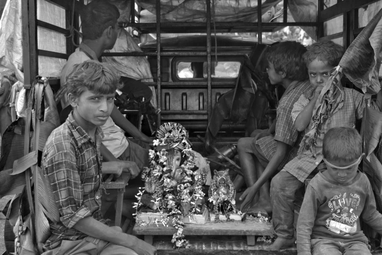 an image of a man playing chess with his friends