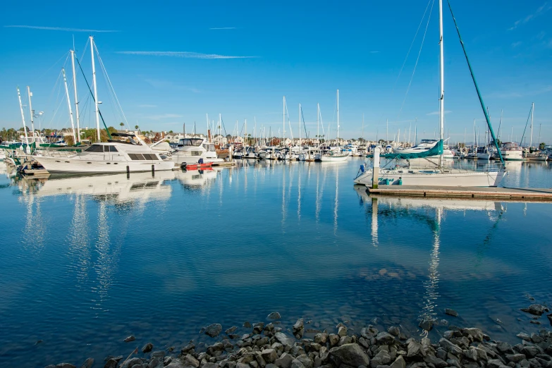 a lot of boats that are in the water