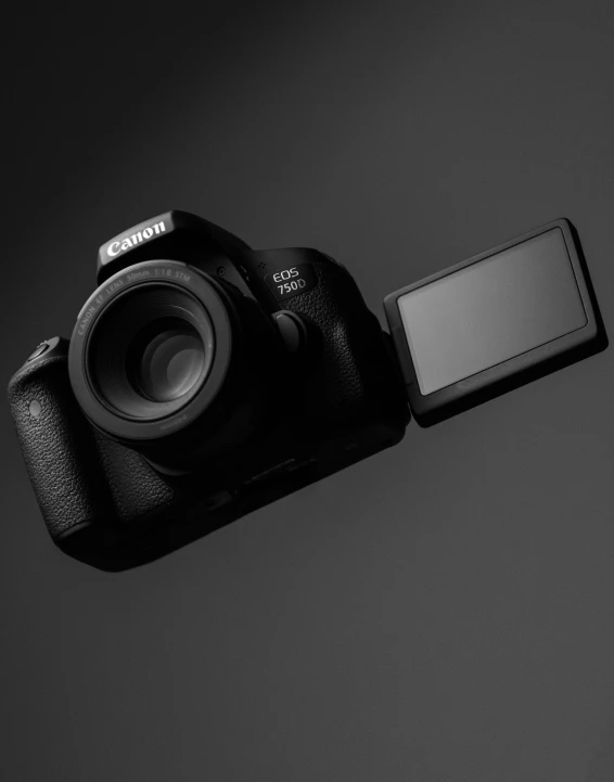 a camera is shown with its flash drive attached