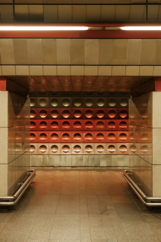 the empty bench is at the station where the people can sit