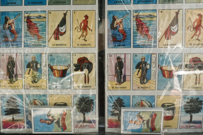 a set of postage images depicting various types of clothing