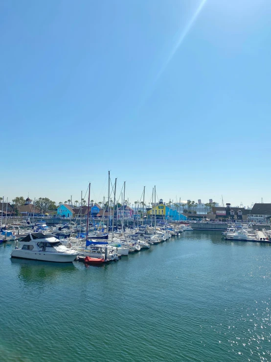 a body of water with a bunch of boats in it