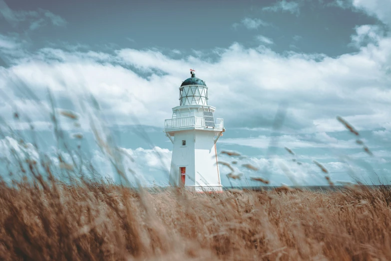 an image of a lighthouse in the field that was once taken by someone