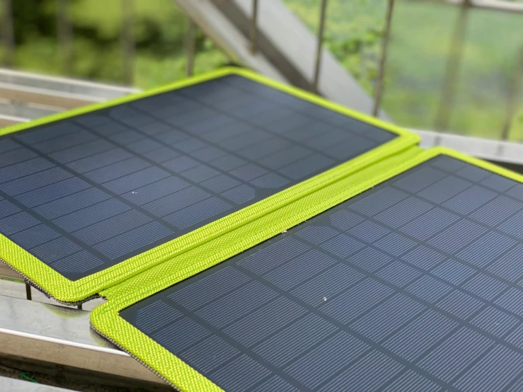 an image of solar panel for storage in the outdoor