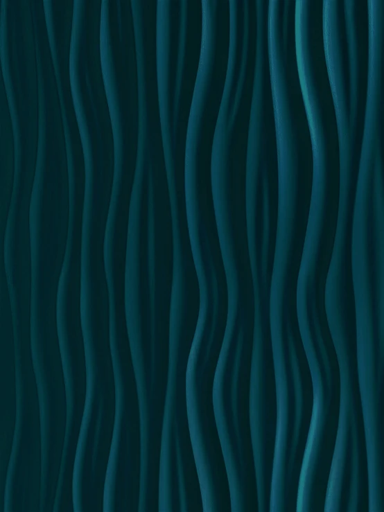 a large number of waves on a dark blue background